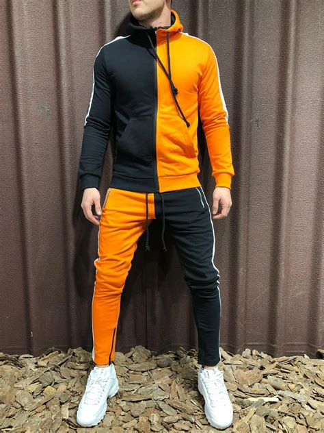 high quality men tracksuit.